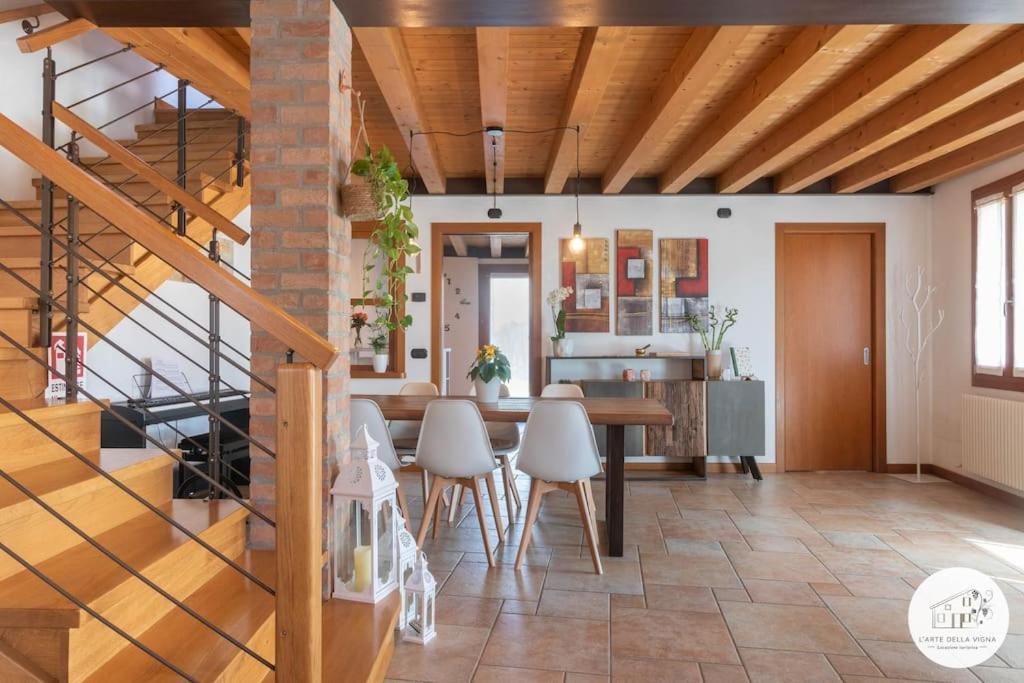 Villa Casa L'Arte Della Vigna Bigolino Esterno foto