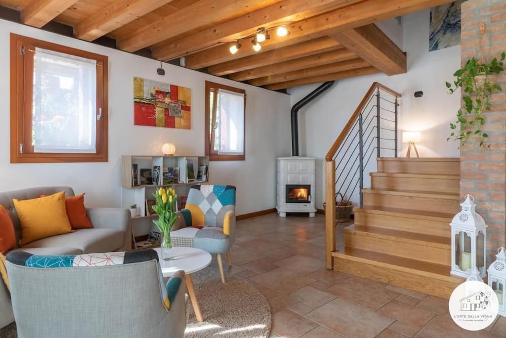 Villa Casa L'Arte Della Vigna Bigolino Esterno foto