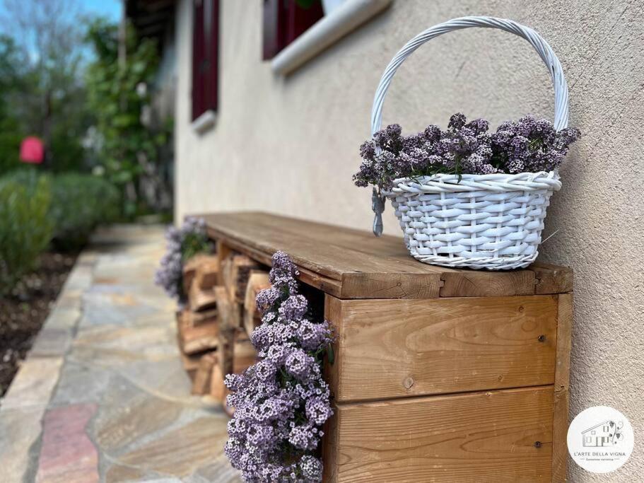 Villa Casa L'Arte Della Vigna Bigolino Esterno foto