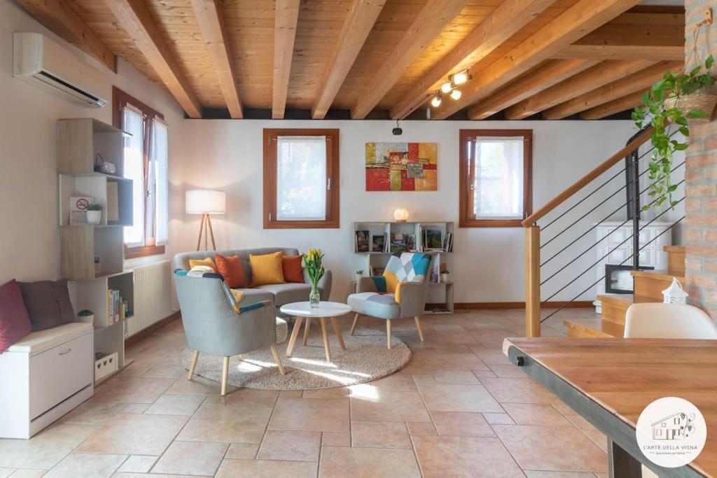 Villa Casa L'Arte Della Vigna Bigolino Esterno foto