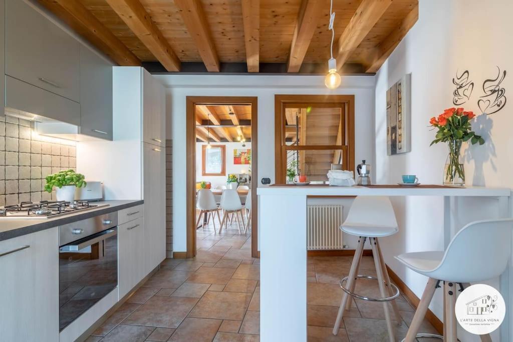 Villa Casa L'Arte Della Vigna Bigolino Esterno foto